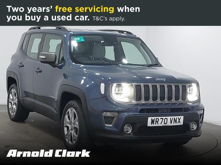 Jeep Renegade 1.3 GSE T4 11.4kWh Limited Auto 4xe Euro 6 (s/s) 5dr