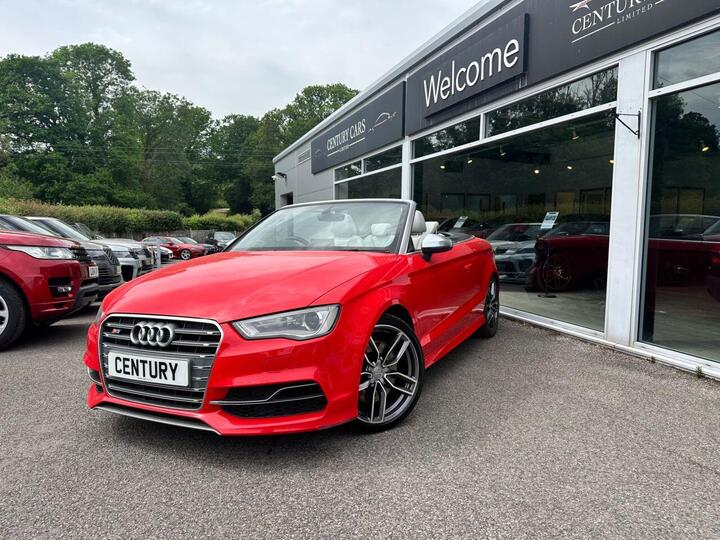 Audi S3 2.0 TFSI Cabriolet S Tronic Quattro Euro 6 (s/s) 2dr (Nav)