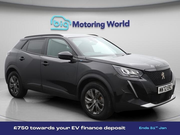 Peugeot E-2008 50kWh Active Premium + Auto 5dr (7kW Charger)