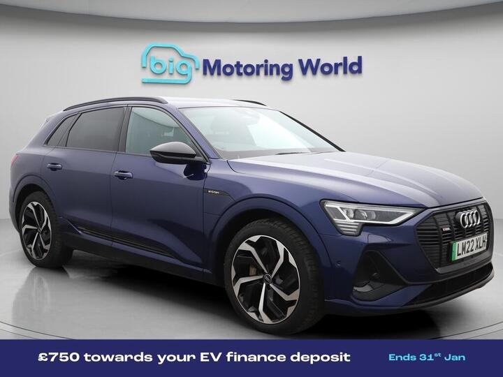 Audi E-tron 55 Black Edition Auto Quattro 5dr 95kWh (11kW Charger)