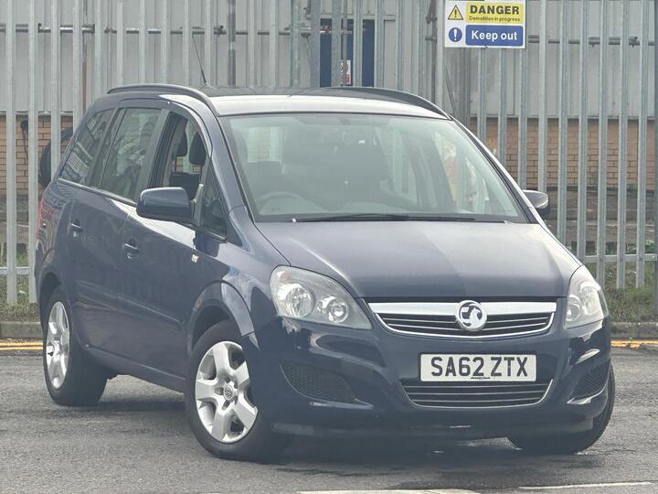 Vauxhall Zafira 1.6 16V Exclusiv Euro 5 5dr Vauxhall Zafira 1.6 16V Exclusiv Euro 5 5dr