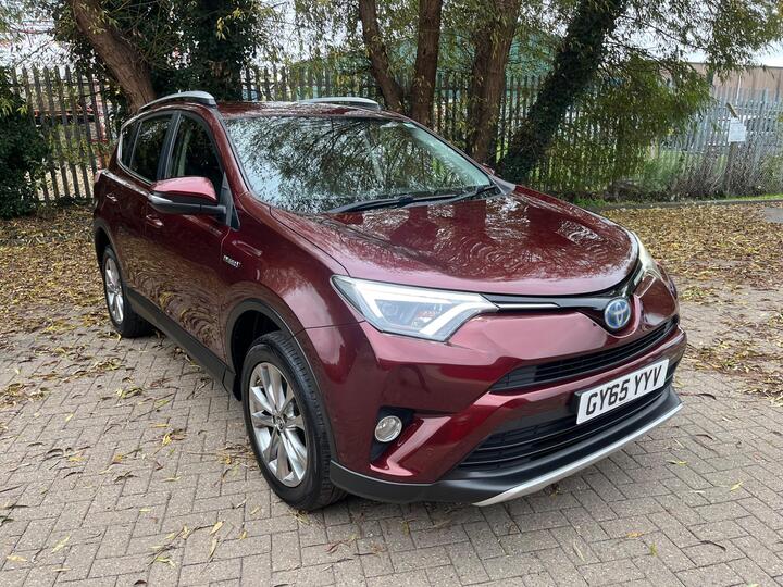 Toyota RAV4 2.5 VVT-h Excel CVT 4WD Euro 6 (s/s) 5dr (Safety Sense) Toyota RAV4 2.5 VVT-h Excel CVT 4WD Euro 6 (s/s) 5dr (Safety Sense)