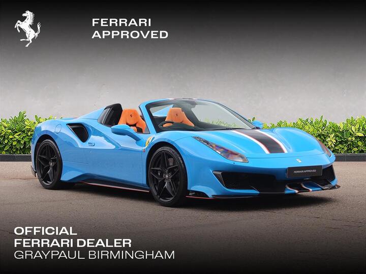 Ferrari 488 Pista 3.9T V8 Spider F1 DCT Euro 6 (s/s) 2dr