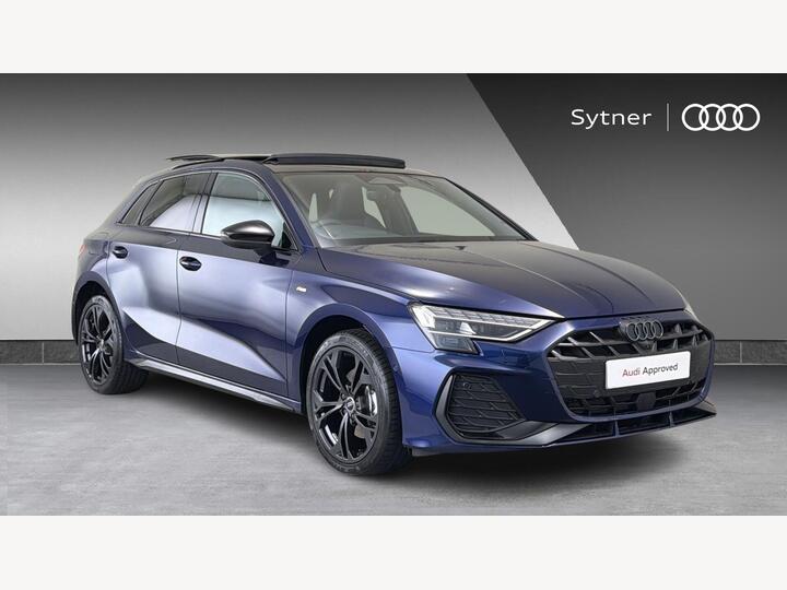 Audi A3 1.5 TFSIe Black Edition Sportback S Tronic Euro 6 (s/s) 5dr 17.9kWh