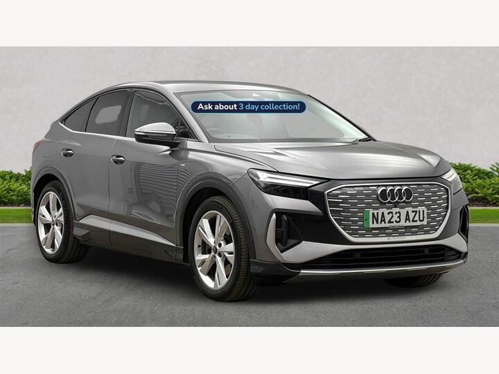 Audi Q4 40 S Line Sportback Auto 5dr 82kWh
