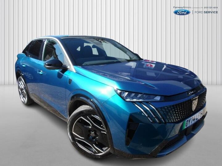 Peugeot 3008 ELECTRIC HATCHBACK 73kWh GT Auto 5dr Peugeot 3008 ELECTRIC HATCHBACK 73kWh GT Auto 5dr