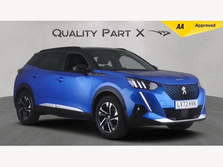 Peugeot E-2008 50kWh GT Auto 5dr (7kW Charger)