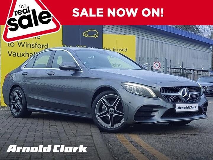 Mercedes-Benz C Class 2.0 C220d AMG Line (Premium) G-Tronic+ Euro 6 (s/s) 4dr