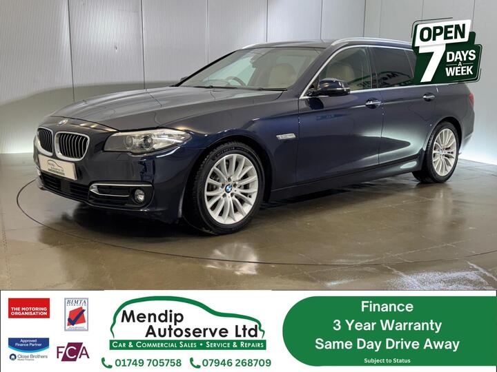 BMW 5 Series 2.0 520d Luxury Touring 5dr Diesel Auto Euro 6 (s/s) (184 Ps) BMW 5 Series 2.0 520d Luxury Touring 5dr Diesel Auto Euro 6 (s/s) (184 Ps)