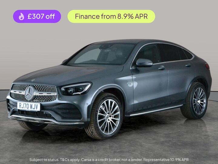 Mercedes-Benz GLC 2.0 GLC300de 13.5kWh AMG Line (Premium) Coupe G-Tronic+ 4MATIC Euro 6 (s/s) 5dr