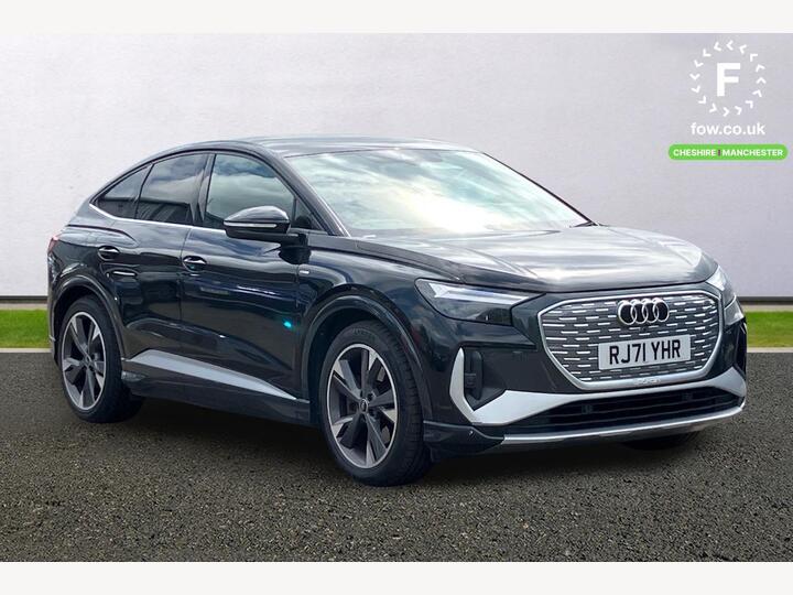 Audi Q4 40 S Line Sportback Auto 5dr 82kWh Audi Q4 40 S Line Sportback Auto 5dr 82kWh