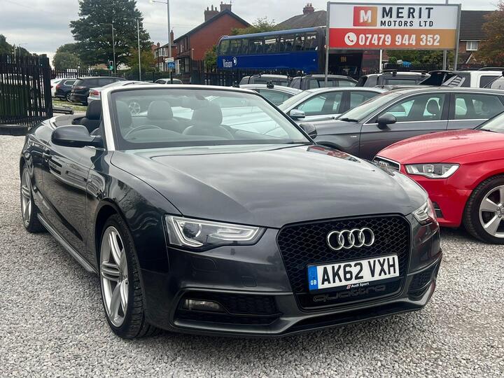 Audi A5 Cabriolet 3.0 TDI V6 S Line S Tronic Quattro Euro 5 (s/s) 2dr Audi A5 Cabriolet 3.0 TDI V6 S Line S Tronic Quattro Euro 5 (s/s) 2dr