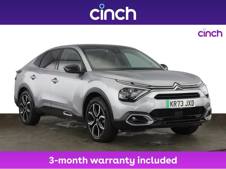 Citroen E-C4 X 50kWh Shine Plus Fastback Auto 4dr (7.4kW Charger)