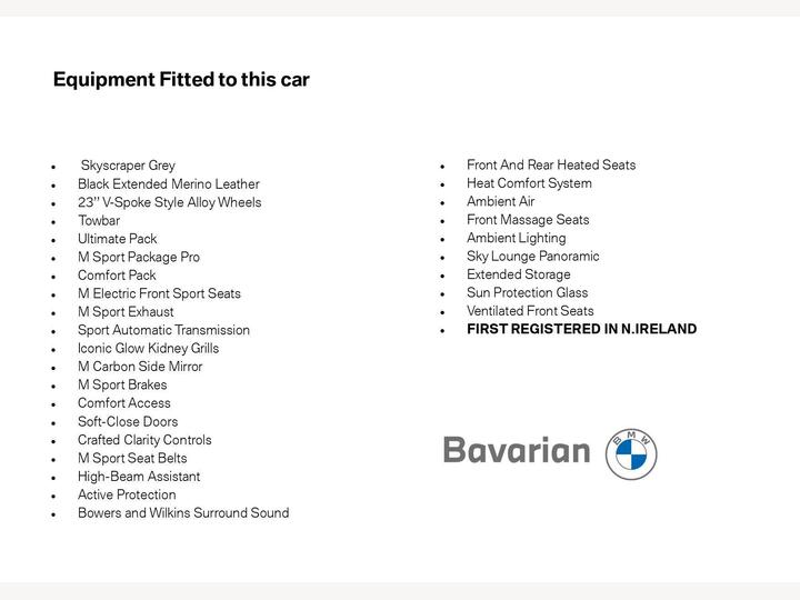 BMW X7 3.0 40d MHT M Sport Auto XDrive Euro 6 (s/s) 5dr