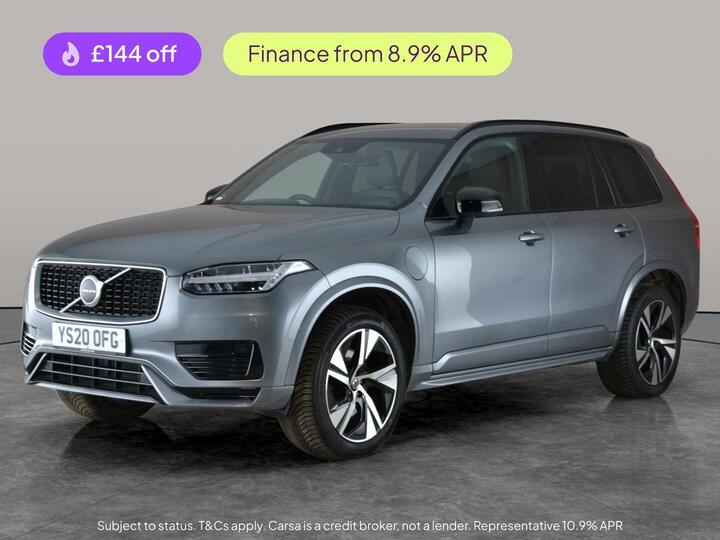 Volvo XC90 2.0h T8 Twin Engine Recharge 11.6kWh R-Design Auto 4WD Euro 6 (s/s) 5dr