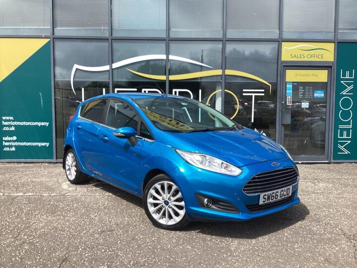 Ford FIESTA 1.0T EcoBoost Titanium X Powershift Euro 6 5dr
