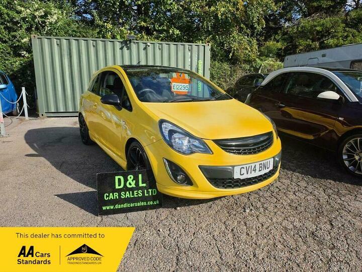 Vauxhall Corsa 1.2 16V Limited Edition Euro 5 3dr