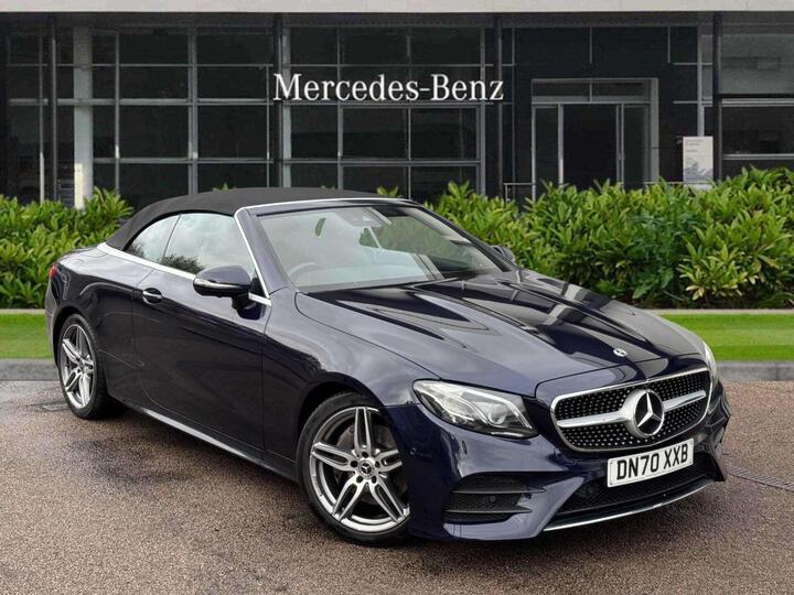 Mercedes-Benz E Class 2.0 E220d AMG Line (Premium) Cabriolet G-Tronic+ Euro 6 (s/s) 2dr