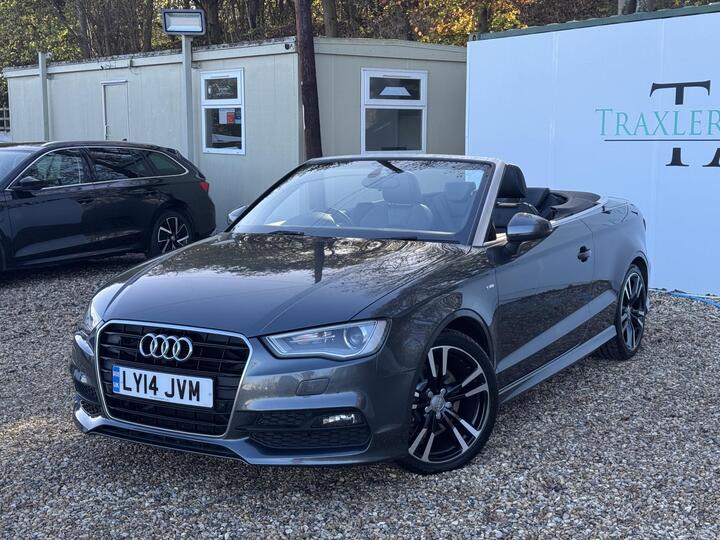 Audi A3 Cabriolet 1.8 TFSI S Line S Tronic Euro 6 (s/s) 2dr