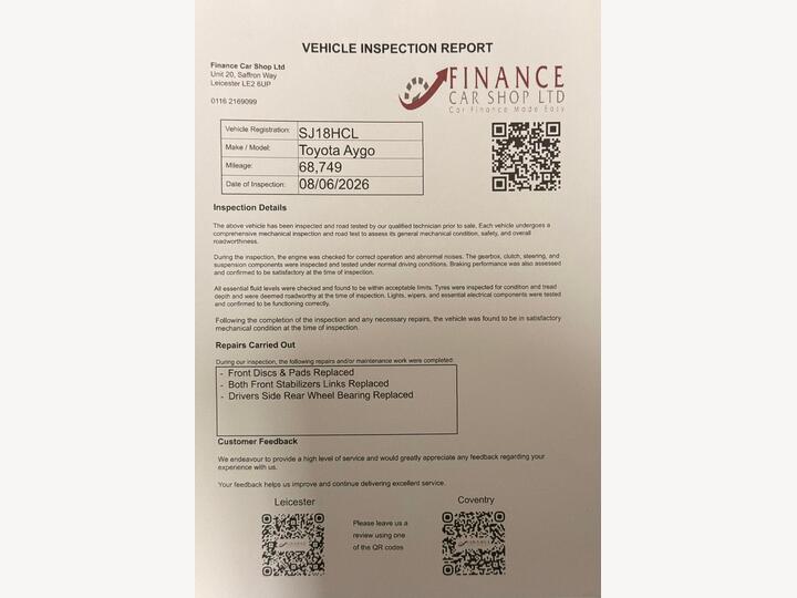 Toyota AYGO 1.0 VVT-i X-press Euro 6 5dr