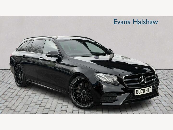 Mercedes-Benz E CLASS DIESEL ESTATE 2.0 E220d AMG Line Night Edition (Premium Plus) G-Tronic+ Euro 6 (s/s) 5dr Mercedes-Benz E CLASS DIESEL ESTATE 2.0 E220d AMG Line Night Edition (Premium Plus) G-Tronic+ Euro 6 (s/s) 5dr