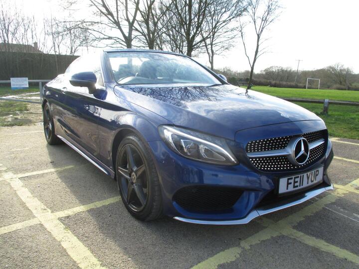 Mercedes-Benz C Class 2.0 C200 AMG Line Cabriolet G-Tronic+ Euro 6 (s/s) 2dr