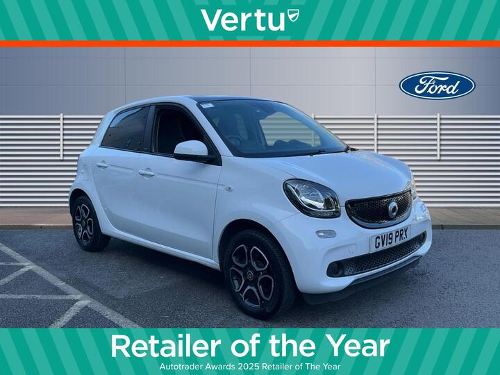 Smart Forfour Hatchback 0.9T Prime (Premium) Twinamic Euro 6 (s/s) 5dr
