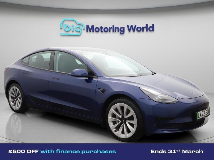 Tesla Model 3 Auto RWD 4dr