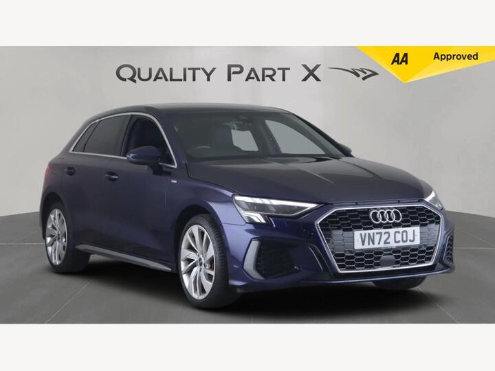 Audi A3 1.4 TFSIe 40 S Line Sportback S Tronic Euro 6 (s/s) 5dr 13kWh