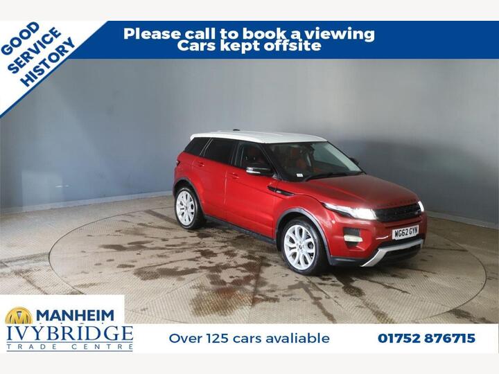 Land Rover RANGE ROVER EVOQUE 2.2 SD4 Dynamic Auto 4WD Euro 5 5dr