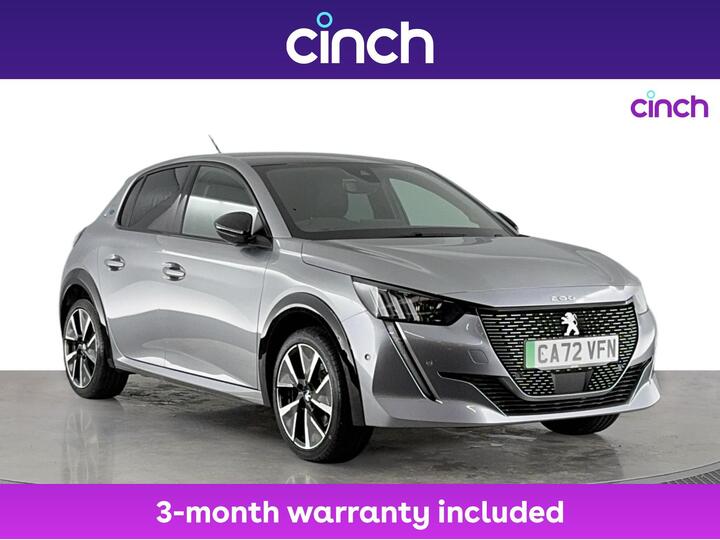 Peugeot E-208 50kWh GT Auto 5dr (11kW Charger)