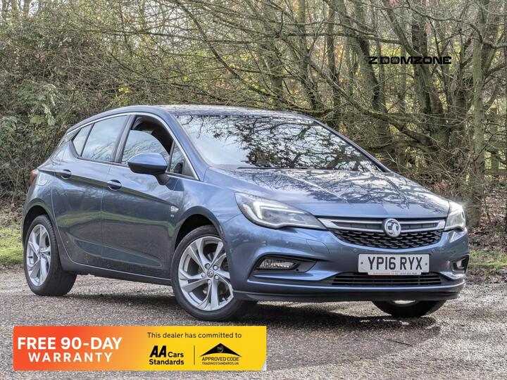Vauxhall Astra 1.4i SRi Euro 6 5dr Vauxhall Astra 1.4i SRi Euro 6 5dr