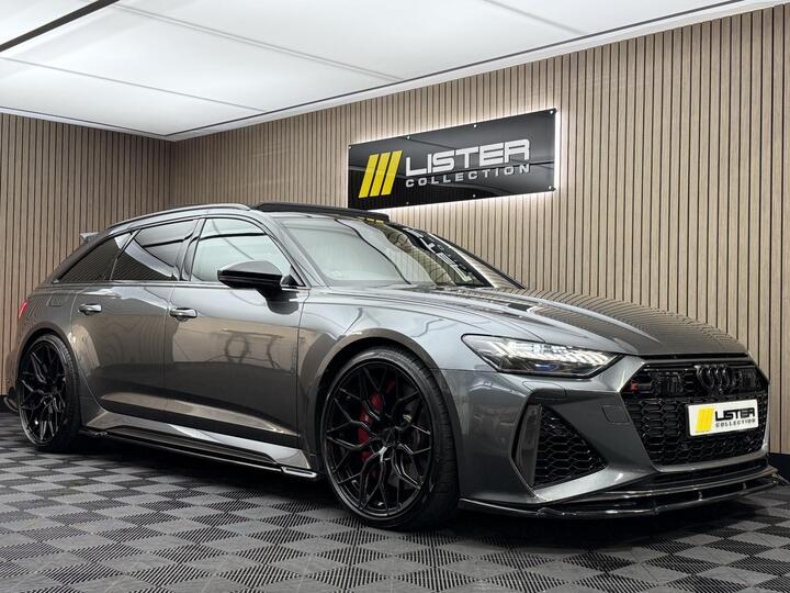 Audi RS6 Avant 4.0 TFSI V8 Carbon Black Tiptronic Quattro Euro 6 (s/s) 5dr Audi RS6 Avant 4.0 TFSI V8 Carbon Black Tiptronic Quattro Euro 6 (s/s) 5dr
