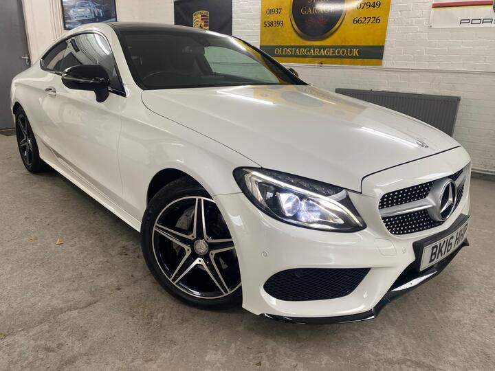 Mercedes-Benz C Class 2.0 C200 AMG Line (Premium) 7G-Tronic+ Euro 6 (s/s) 2dr