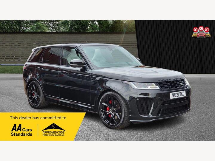 Land Rover Range Rover Sport 5.0 P575 V8 SVR Auto 4WD Euro 6 (s/s) 5dr