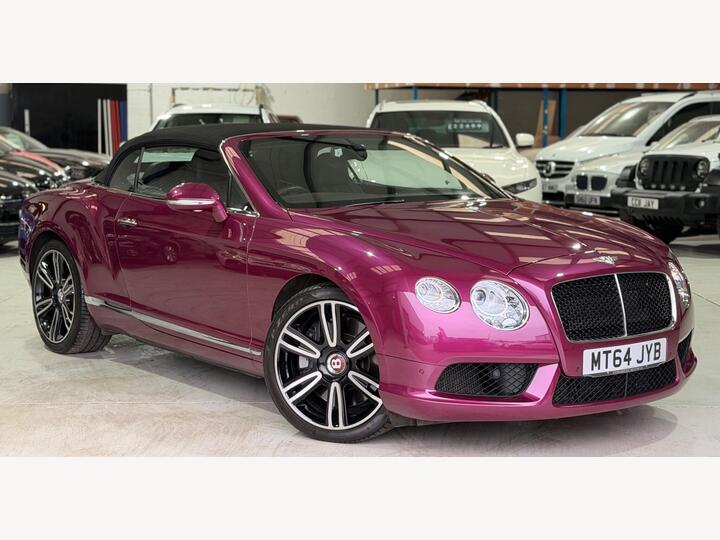 Bentley Continental 4.0 V8 GTC S Auto 4WD Euro 5 2dr Bentley Continental 4.0 V8 GTC S Auto 4WD Euro 5 2dr