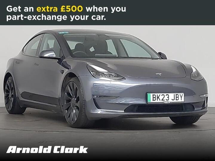 Tesla Model 3 (Dual Motor) Performance Auto 4WDE 4dr (Performance Upgrade)