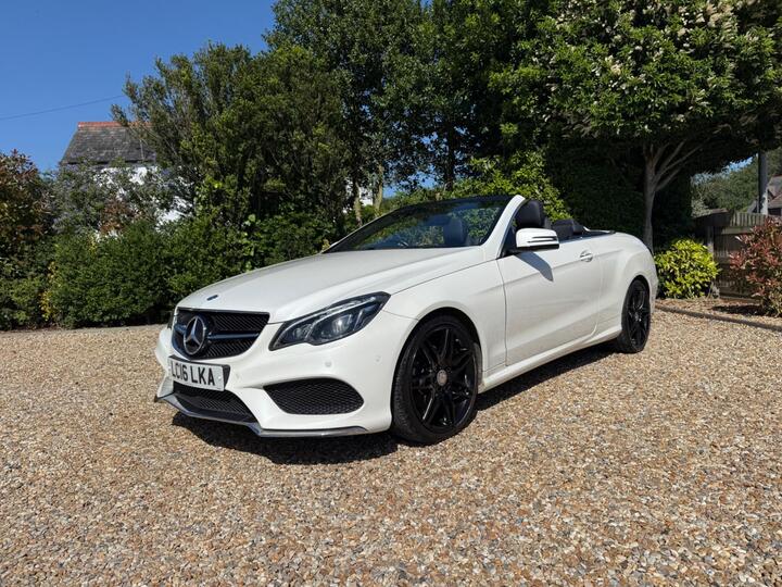 Mercedes-Benz E Class 2.1 E220d AMG Line Edition (Premium) Cabriolet G-Tronic+ Euro 6 (s/s) 2dr Mercedes-Benz E Class 2.1 E220d AMG Line Edition (Premium) Cabriolet G-Tronic+ Euro 6 (s/s) 2dr