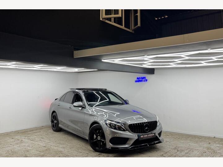 Mercedes-Benz C-CLASS 2.0 C200 AMG Line (Premium Plus) G-Tronic+ Euro 6 (s/s) 4dr