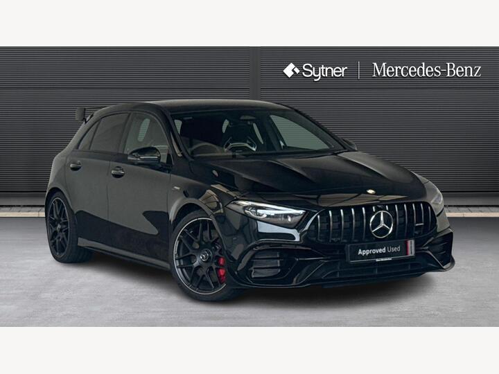 Mercedes-Benz A Class 2.0 A45 AMG S Plus 8G-DCT 4MATIC+ Euro 6 (s/s) 5dr Mercedes-Benz A Class 2.0 A45 AMG S Plus 8G-DCT 4MATIC+ Euro 6 (s/s) 5dr