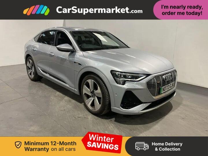 Audi E-Tron 55 S Line Sportback Auto Quattro 5dr 95kWh (11kW Charger)