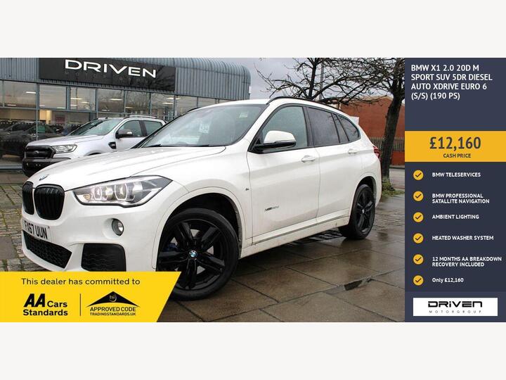 BMW X1 2.0 20d M Sport Auto XDrive Euro 6 (s/s) 5dr