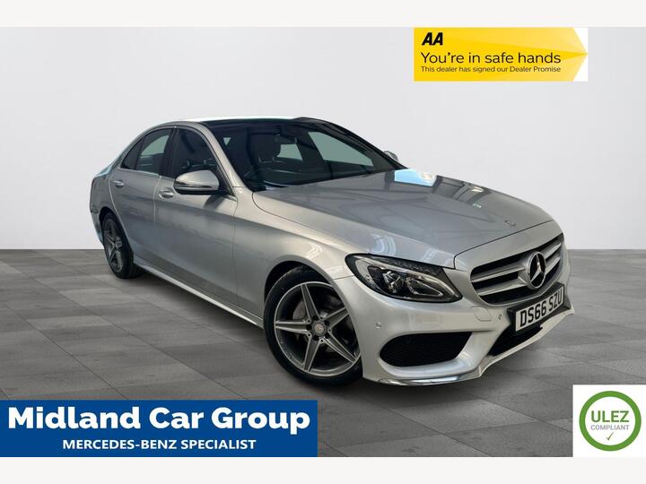 Mercedes-Benz C Class 2.1 C220d AMG Line (Premium) 7G-Tronic+ Euro 6 (s/s) 4dr