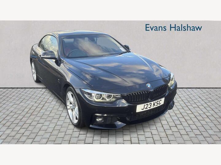 BMW 4 SERIES CONVERTIBLE 2.0 420i M Sport Auto Euro 6 (s/s) 2dr