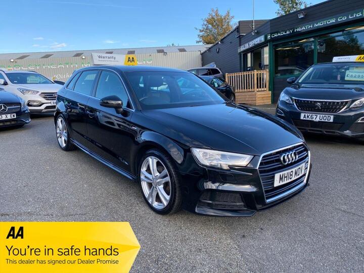 Audi A3 1.5 TFSI CoD S Line Sportback Euro 6 (s/s) 5dr