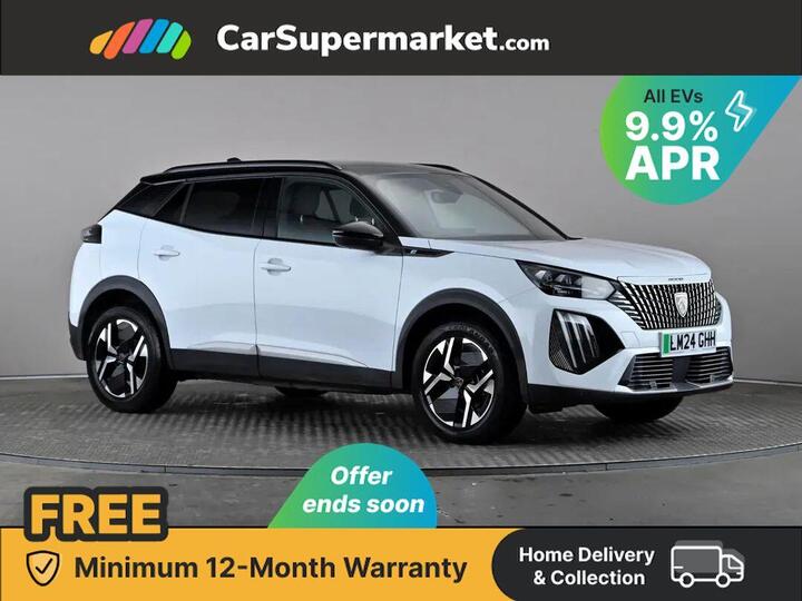 Peugeot 2008 50kWh GT Auto 5dr (7kW Charger) Peugeot 2008 50kWh GT Auto 5dr (7kW Charger)