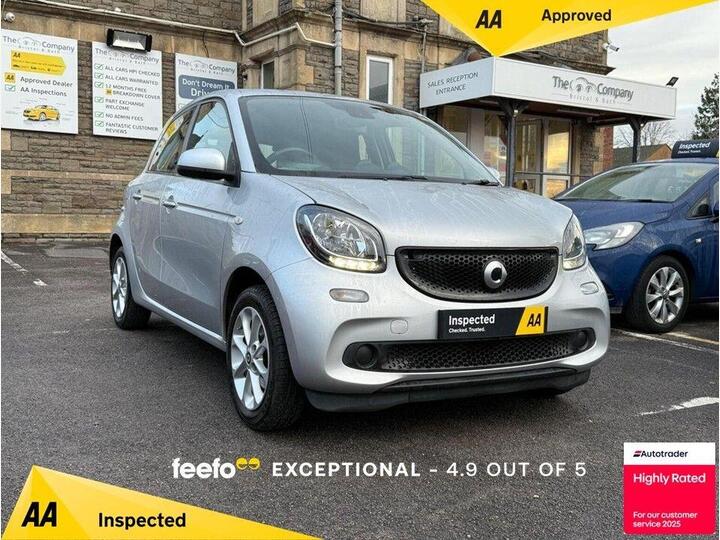 Smart Forfour 1.0 Passion Euro 6 (s/s) 5dr Smart Forfour 1.0 Passion Euro 6 (s/s) 5dr