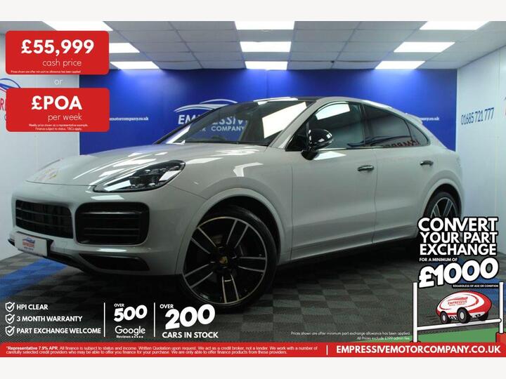 Porsche CAYENNE 3.0T V6 Platinum Edition TiptronicS 4WD Euro 6 (s/s) 5dr