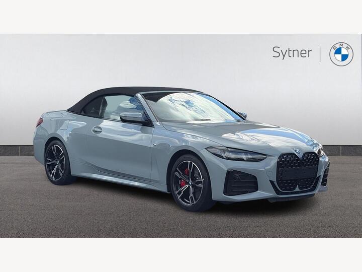 BMW 4 Series Convertible 2.0 420i M Sport Auto Euro 6 (s/s) 2dr