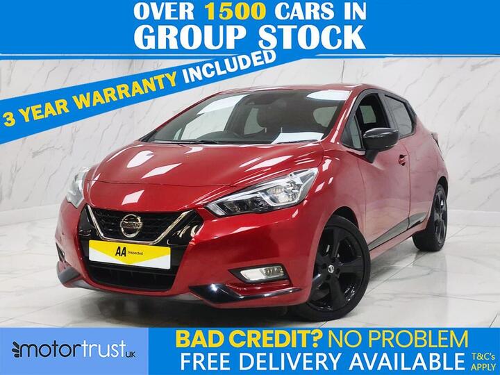 Nissan MICRA 1.0 IG-T N-Sport XTRON Euro 6 (s/s) 5dr Nissan MICRA 1.0 IG-T N-Sport XTRON Euro 6 (s/s) 5dr